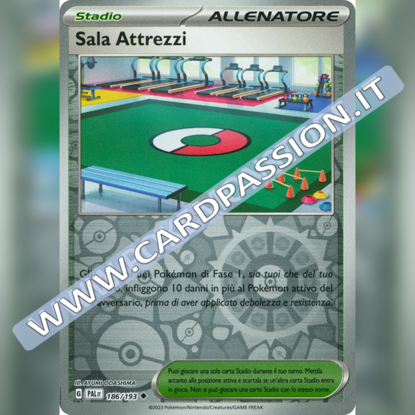 186/193 Sala Attrezzi Reverse | Evoluzioni A145a Paldea