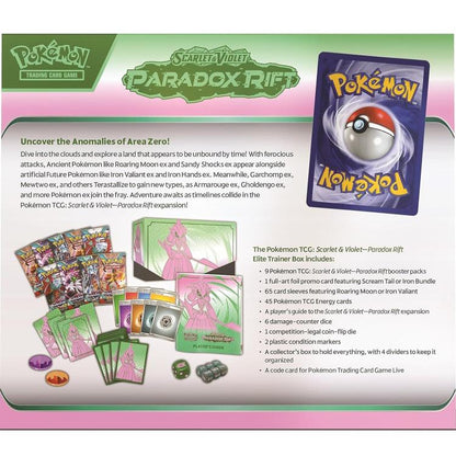 ★ Pokemon Set Allenatore Fuoriclasse Paradosso Temporale (Eroeferreo) Carte - Eng