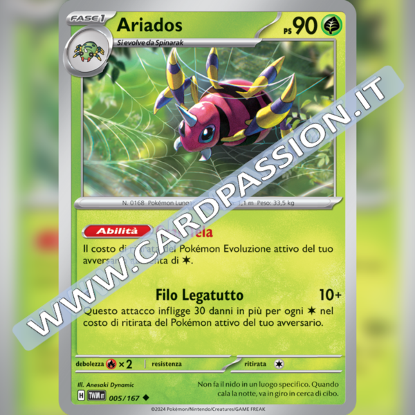 005/167 Ariados | Crepuscolo Mascherato