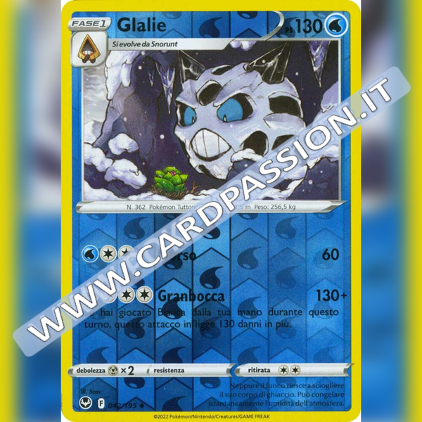 042/195 Glalie Reverse | Tempesta Argentata