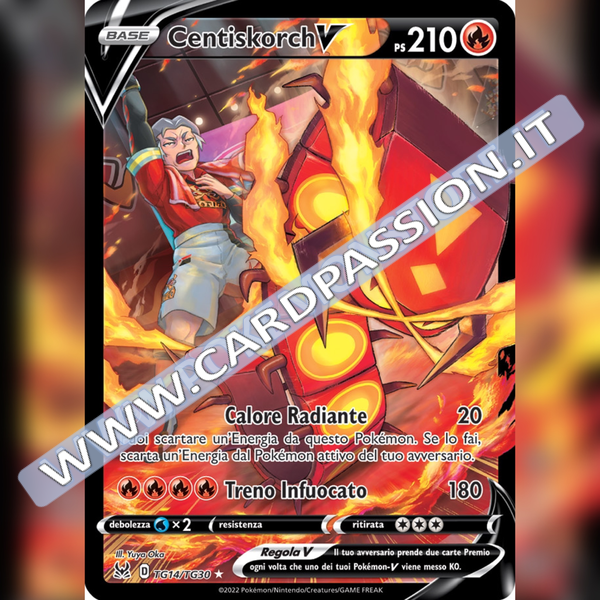 TG14/TG30 Centiskorch V | Origine Perduta - Card Passion
