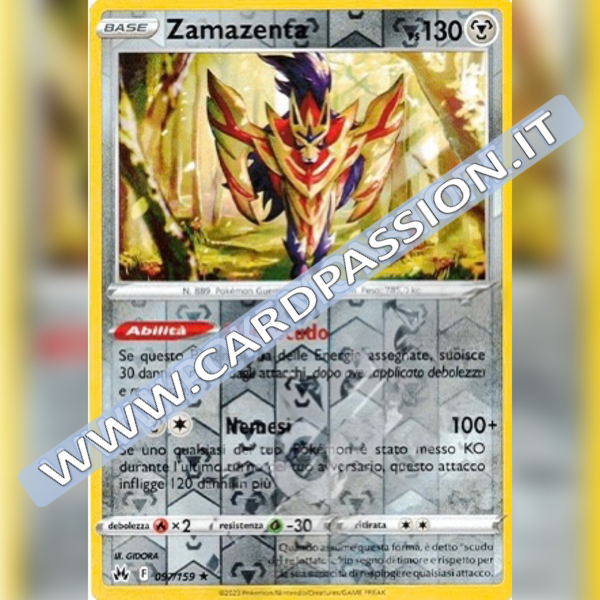 097/159 Zamazenta Reverse | Zenit Regale