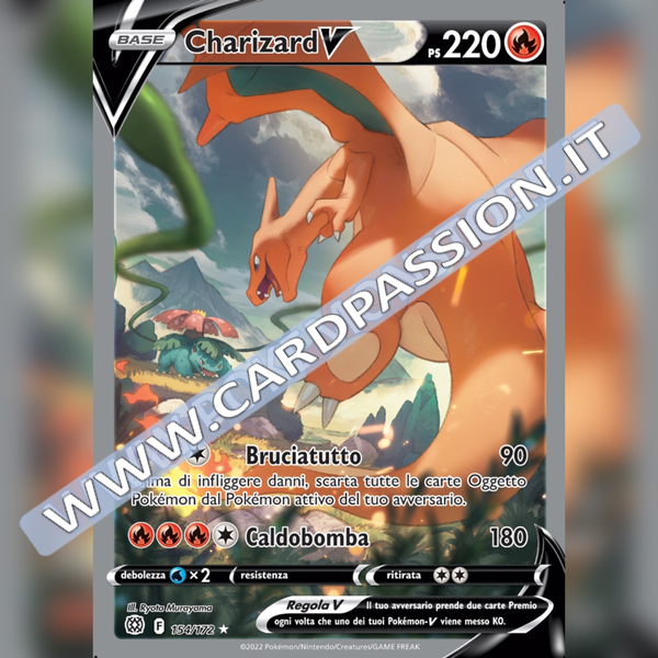 154/172 Charizard V (Alternative Art) | Astri Lucenti - Card Passion