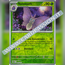 049/165 Venomoth Reverse | Scarlatto e Violetto 151