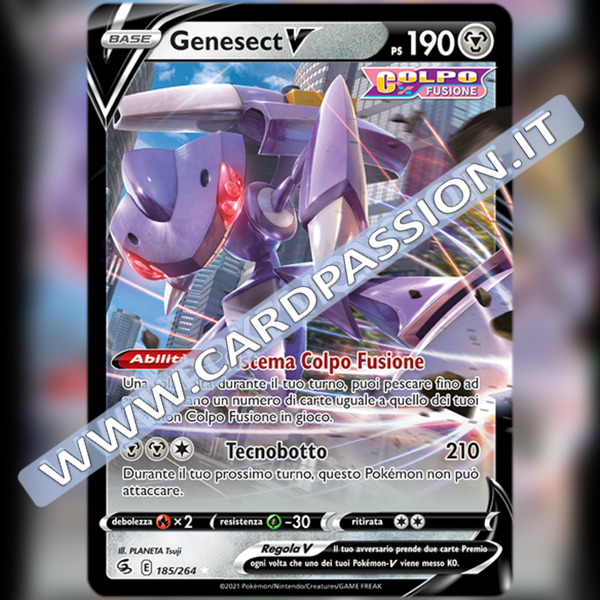 185/264 Genesect V | Colpo Fusione - Card Passion