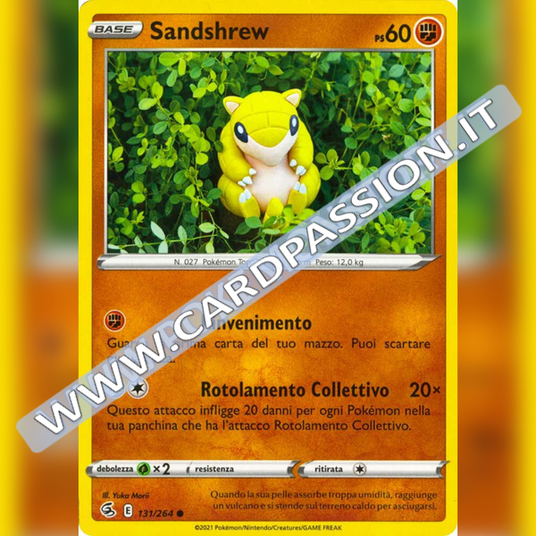 131/264 Sandrshrew | Colpo Fusione - Card Passion