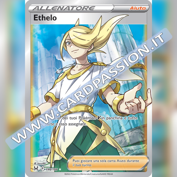 196/196 Ethelo (Full Art) | Origine Perduta - Card Passion