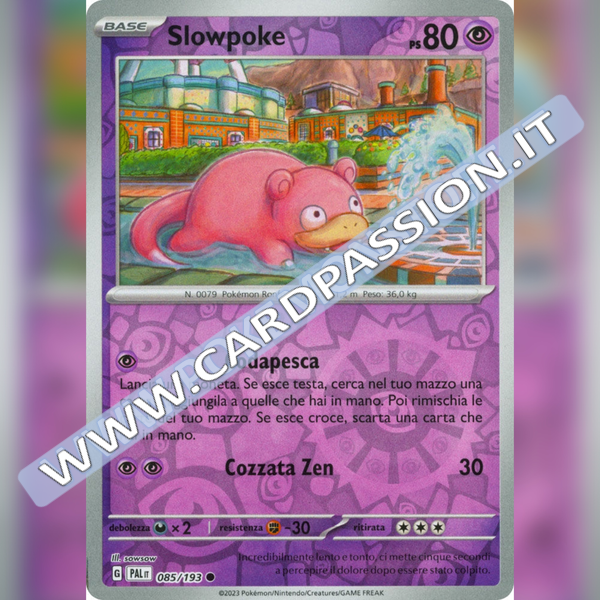 085/193 Slowpoke Reverse | Evoluzioni a Paldea