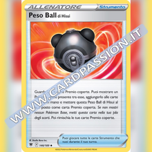 146/189 Peso Ball di Hisui Non Comune | Lucentezza Siderale - Card Passion