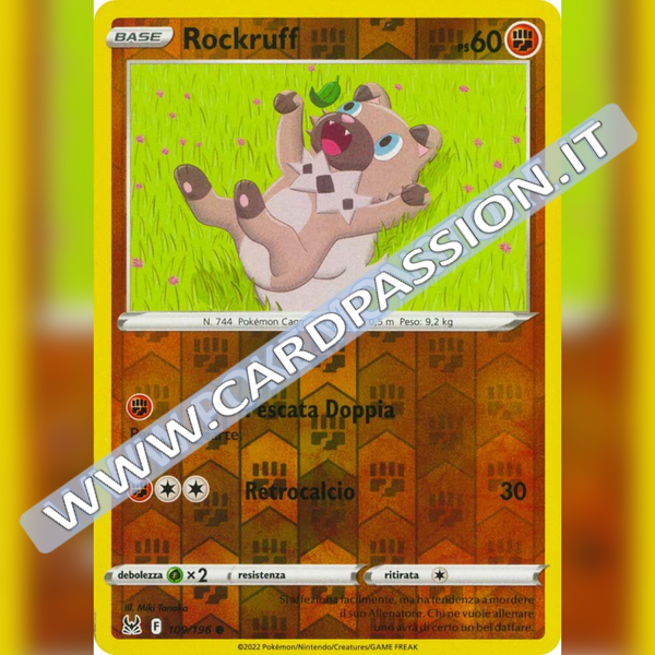 109/196 Rockruff Reverse | Origine Perduta - Card Passion