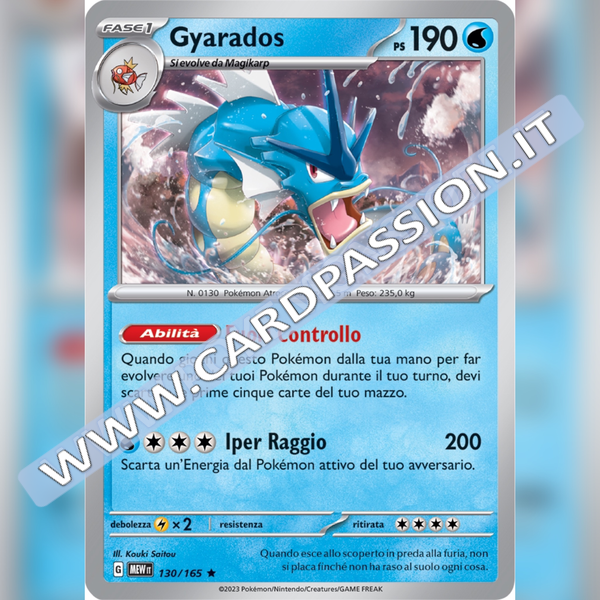 130/165 Gyarados Holo | Scarlatto e Violetto 151