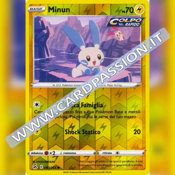 090/264 Minun Reverse | Colpo Fusione - Card Passion