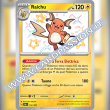 132/091 Raichu Shiny | Destino di Paldea