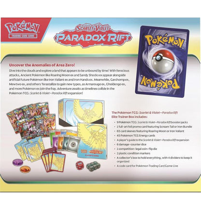 ★ Pokemon Set Allenatore Fuoriclasse Paradosso Temporale (Eroeferreo) Carte - Eng