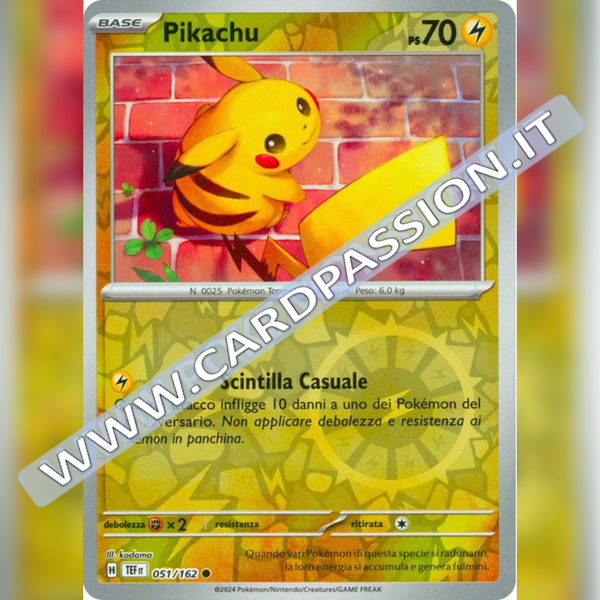 051/162 Pikachu Reverse | Cronoforze