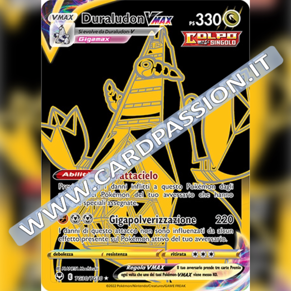 TG30/TG30 Duraludon VMax Black Gold | Tempesta Argentata