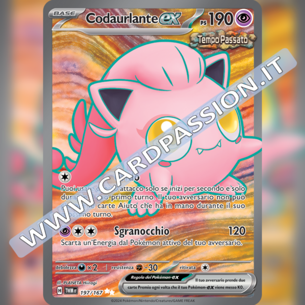 197/167 Codaurlante ex (Full Art) | Crepuscolo Mascherato