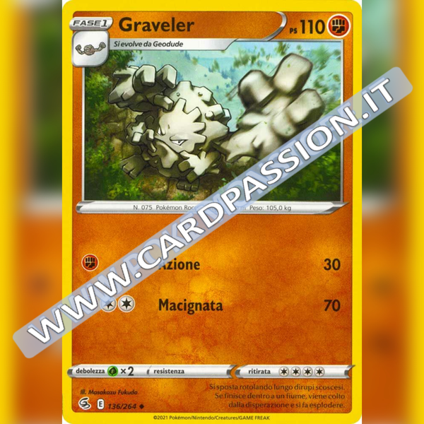 136/264 Graveler | Colpo Fusione - Card Passion