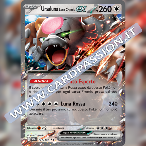 141/167 Ursaluna Luna Cremisi ex | Crepuscolo Mascherato