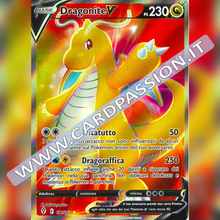 191/203 Dragonite V (Full Art) | Evoluzioni Eteree - Card Passion