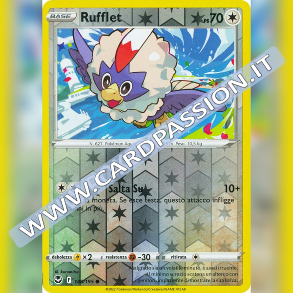 148/195 Rufflet Reverse | Tempesta Argentata