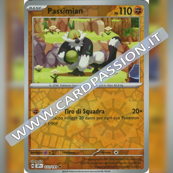 111/191 Passimian Reverse | Scintille Folgoranti