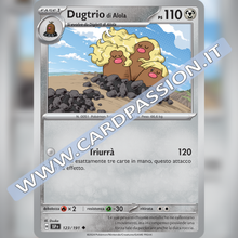 123/191 Dugtrio di Alola | Scintille Folgoranti