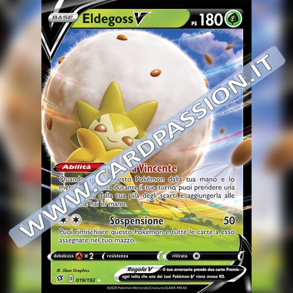 019/192 Eldegoss V | Fragore Ribelle - Card Passion