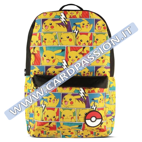 ★ Zaino Pokémon | Pikachu Basic - Card Passion