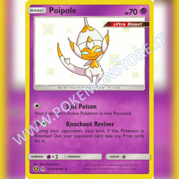SV19/SV94 Poipole Baby Shiny | Hidden Fates - Card Passion