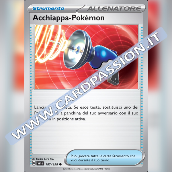 187/198 Acchiappa-Pokemon | Scarlatto e Violetto