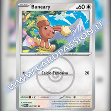 083/131 Buneary Poke Ball Reverse | Evoluzioni Prismatiche