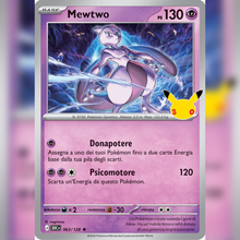 063/128 Mewtwo Holo | 30esimo Anniversario