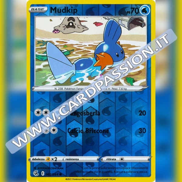 062/264 Mudkip Reverse | Colpo Fusione - Card Passion