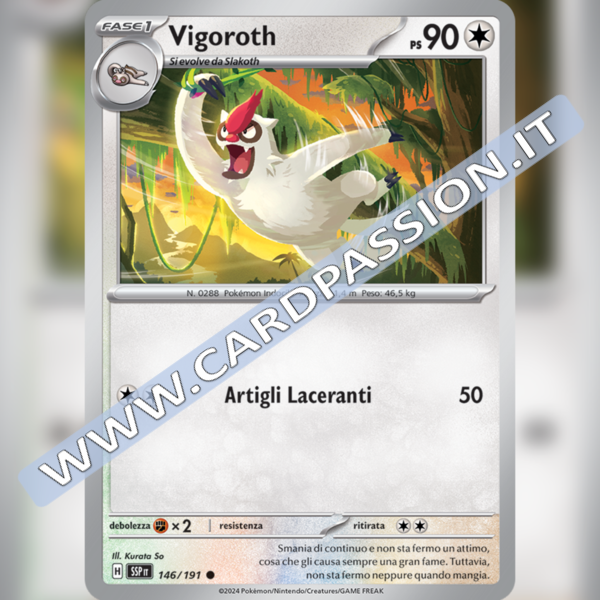 146/191 Vigoroth | Scintille Folgoranti