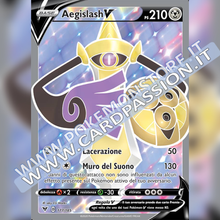 177/185 Aegislash V (Full Art) | Voltaggio Sfolgorante - Card Passion