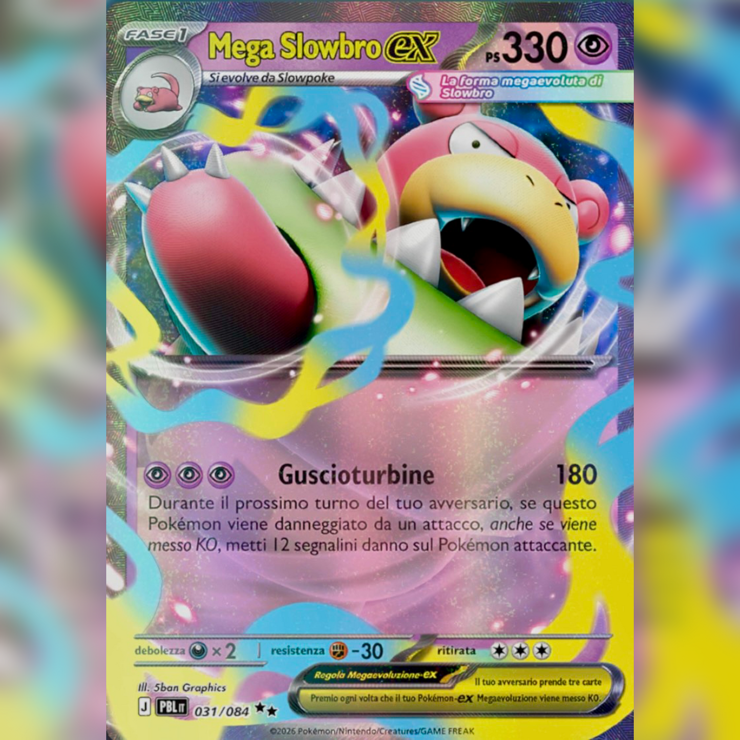 031/084 Mega Slowbro-ex | Buio Pesto