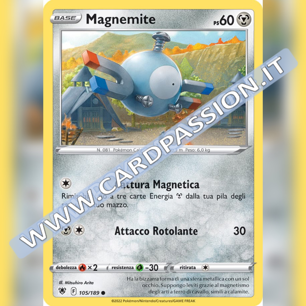 105/189 Magnemite Comune | Lucentezza Siderale - Card Passion