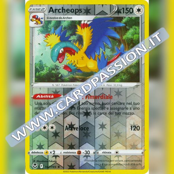 147/195 Archeops Reverse | Tempesta Argentata