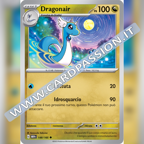 148/165 Dragonair | Scarlatto e Violetto 151