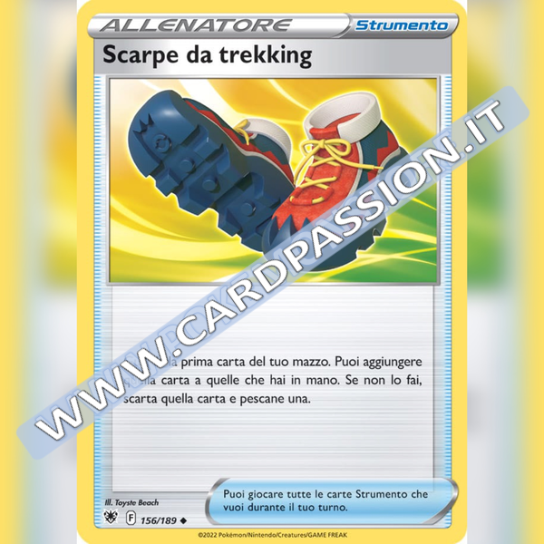 156/189 Scarpe da Trekking Non Comune | Lucentezza Siderale - Card Passion