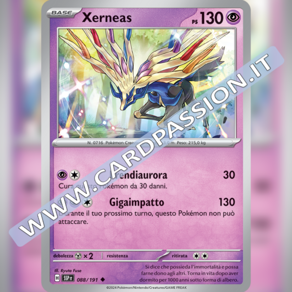 088/191 Xerneas | Scintille Folgoranti