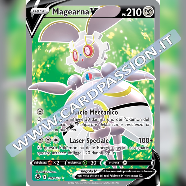 182/195 Magearna V (Full Art) | Tempesta Argentata