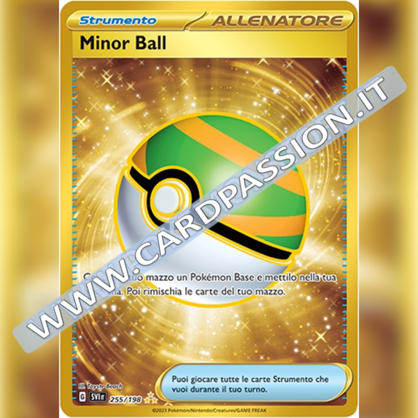 255/198 Minor Ball Gold | Scarlatto e Violetto