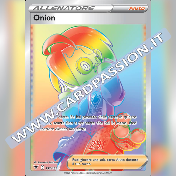 192/185 Onion Hyper | Voltaggio Sfolgorante - Card Passion