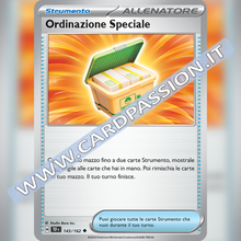 143/162 Ordinazione Speciale | Cronoforze