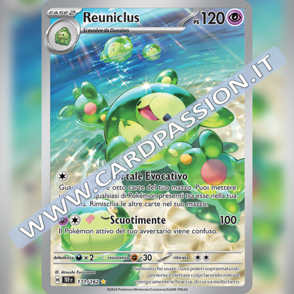 171/162 Reuniclus Illustrazione Rara | Cronoforze