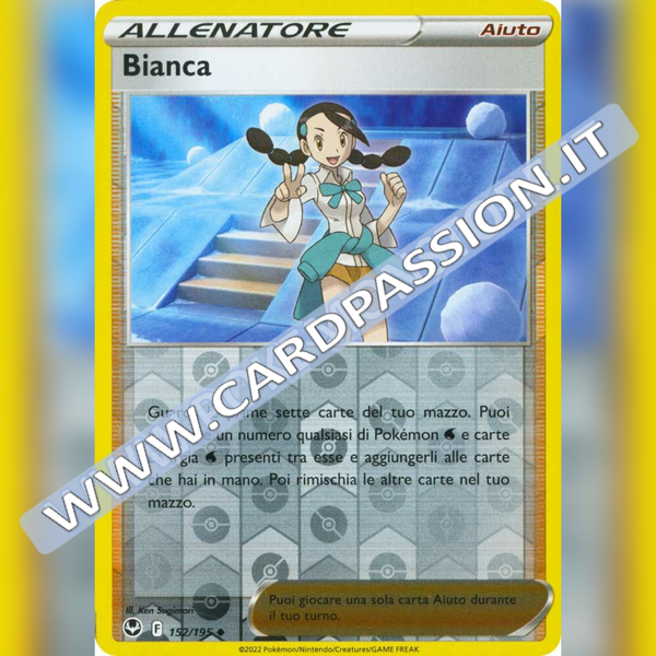 152/195 Bianca Reverse | Tempesta Argentata