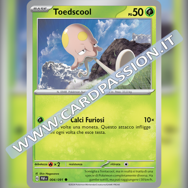 004/091 Toedscool | Destino di Paldea