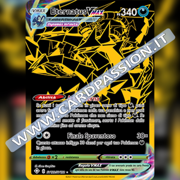 SV122/SV122 Eternatus VMax Black Gold | Destino Splendente - (ITA) Mint - Card Passion